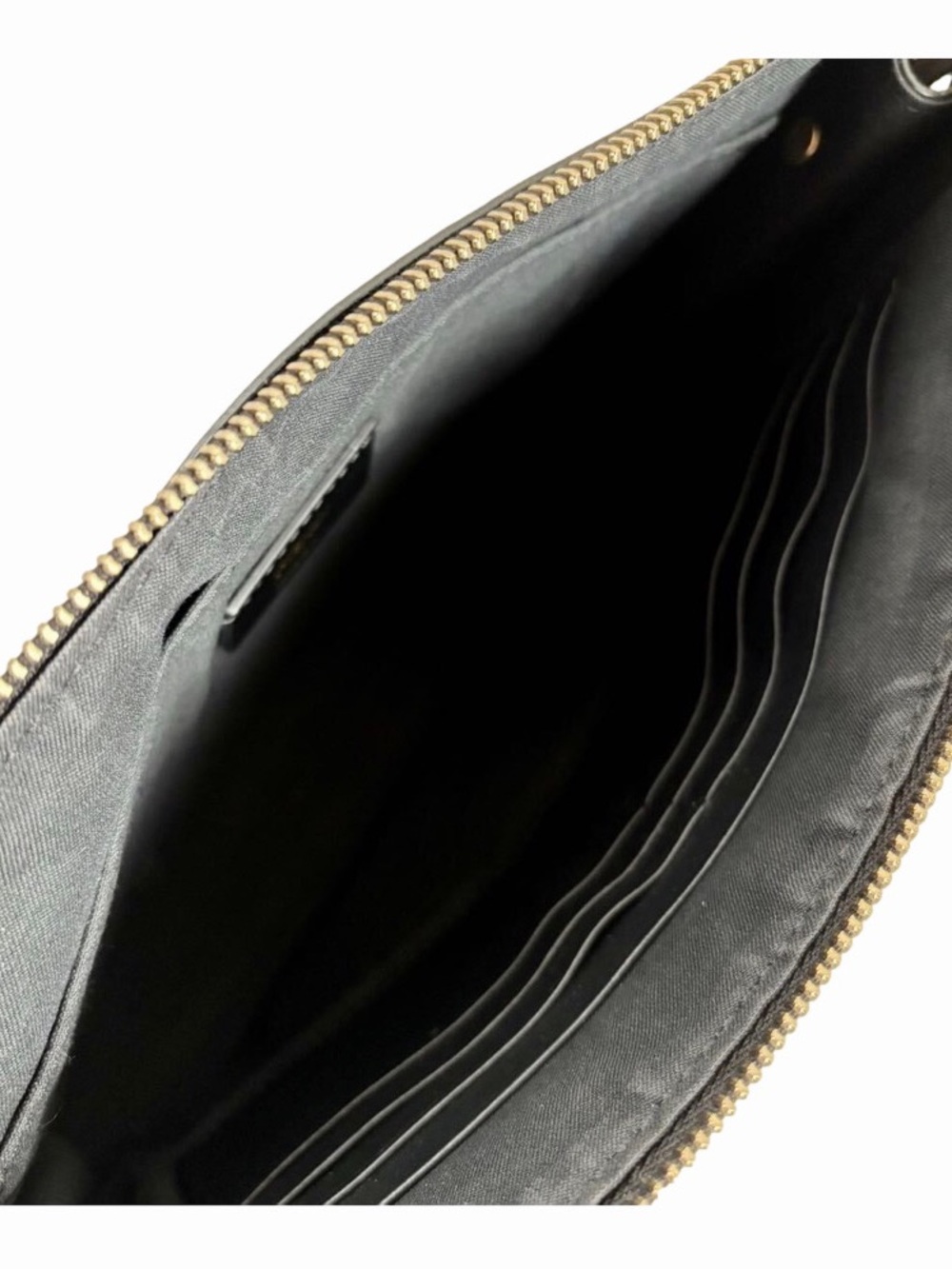 Fendi Leather Logo Pouch / Clutch - Picture 4 of 15